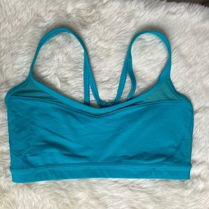 Blue lululemon bra